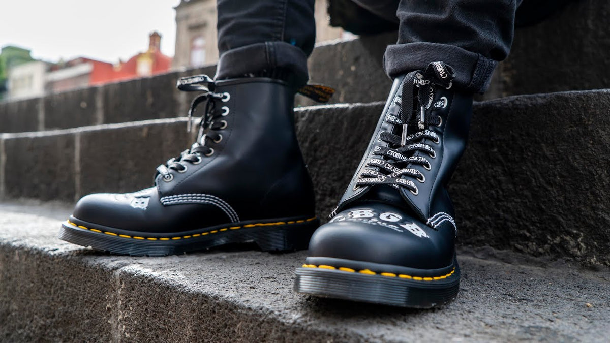 Dr martens pelo best sale