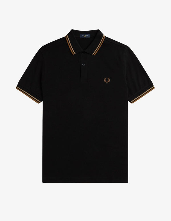 Polo Fred Perry M3600 Negro
