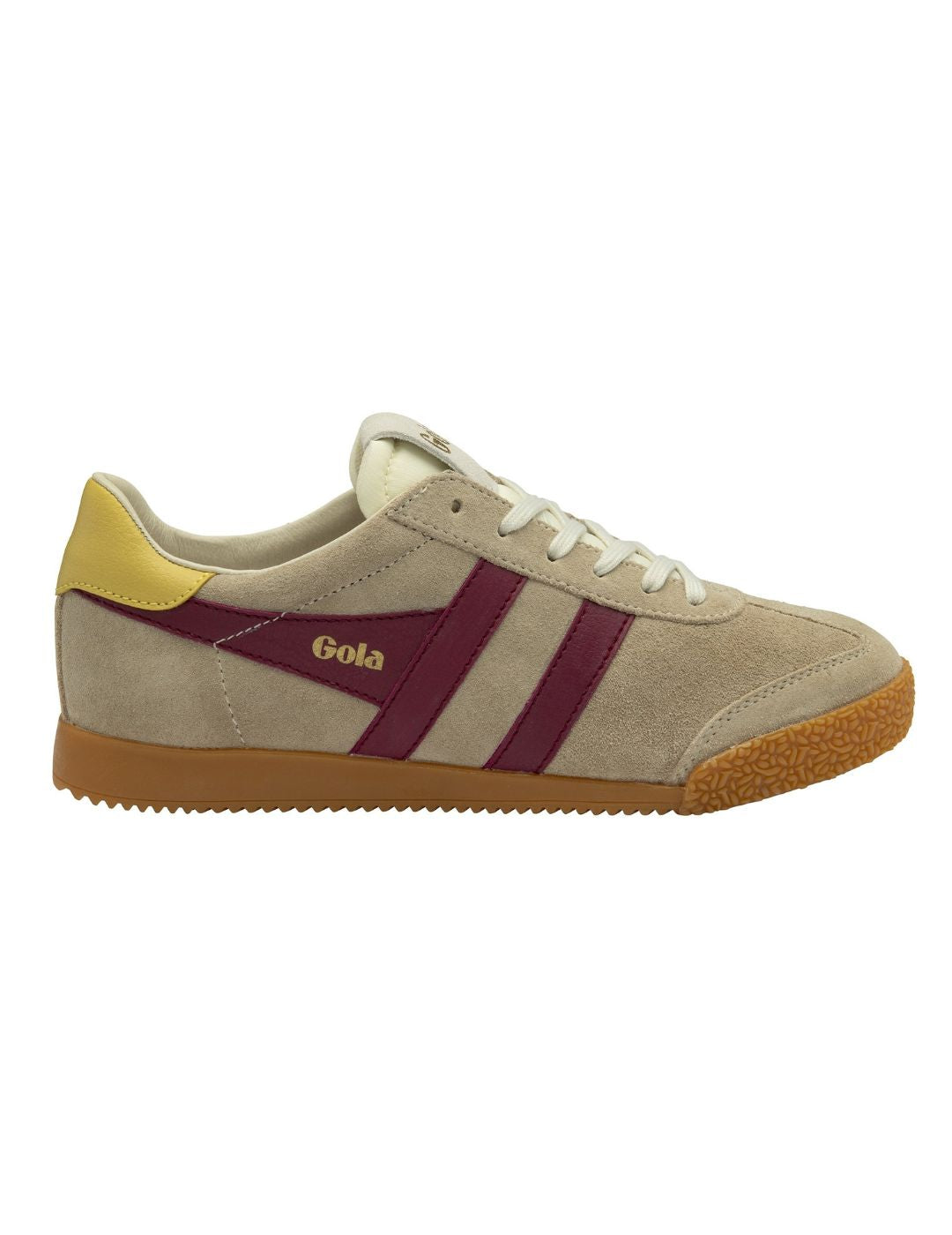 Gola Elan Zapatillas Suede Bone / Cerise / Pollen