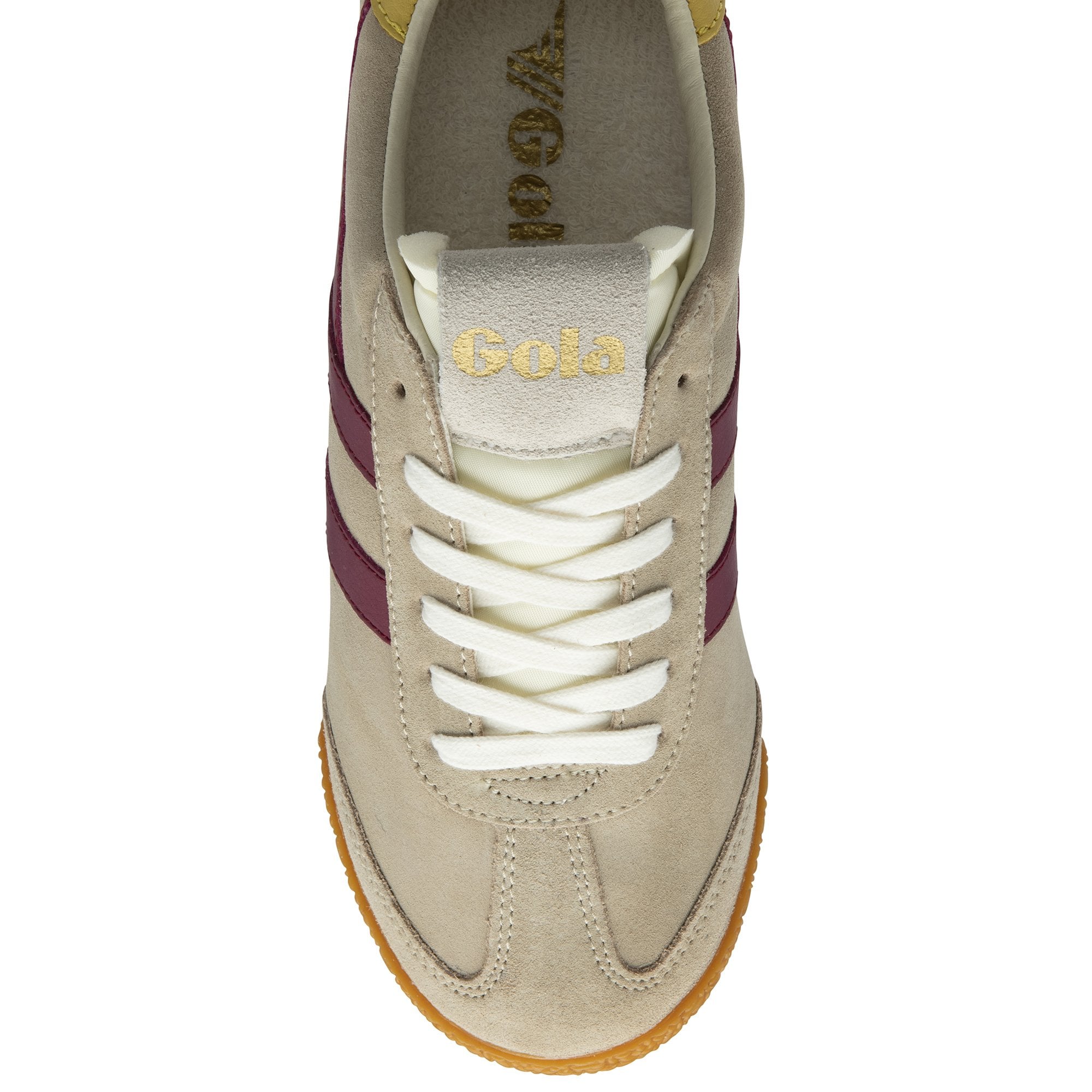 Gola Elan Zapatillas Suede Bone / Cerise / Pollen