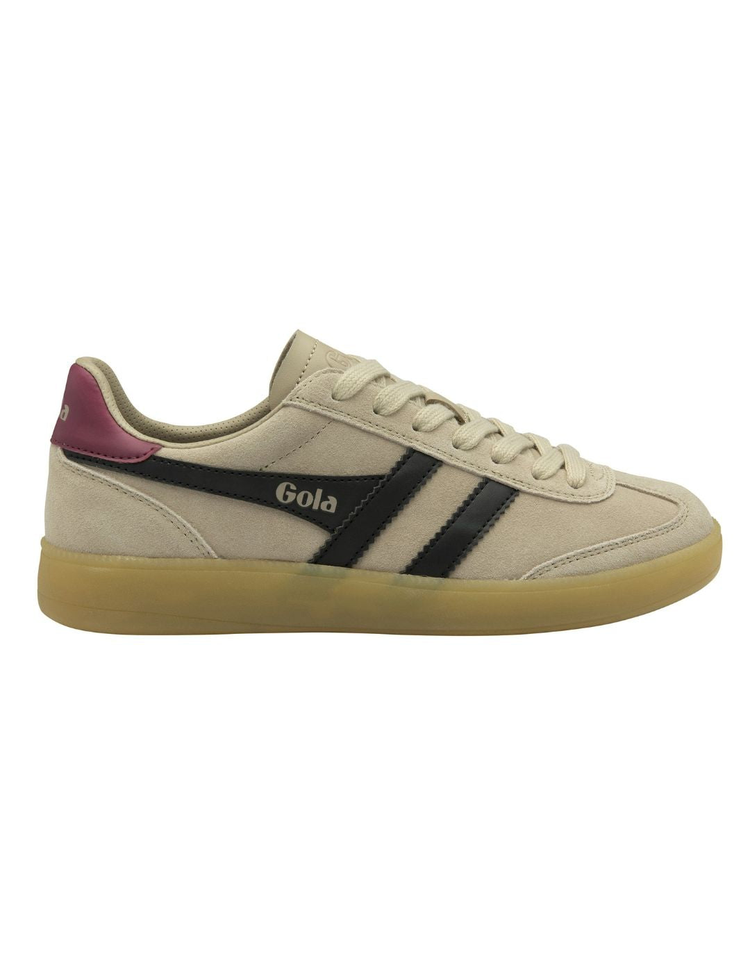 Gola Viper Zapatillas Suede Bone / Black / Cerise / Gum