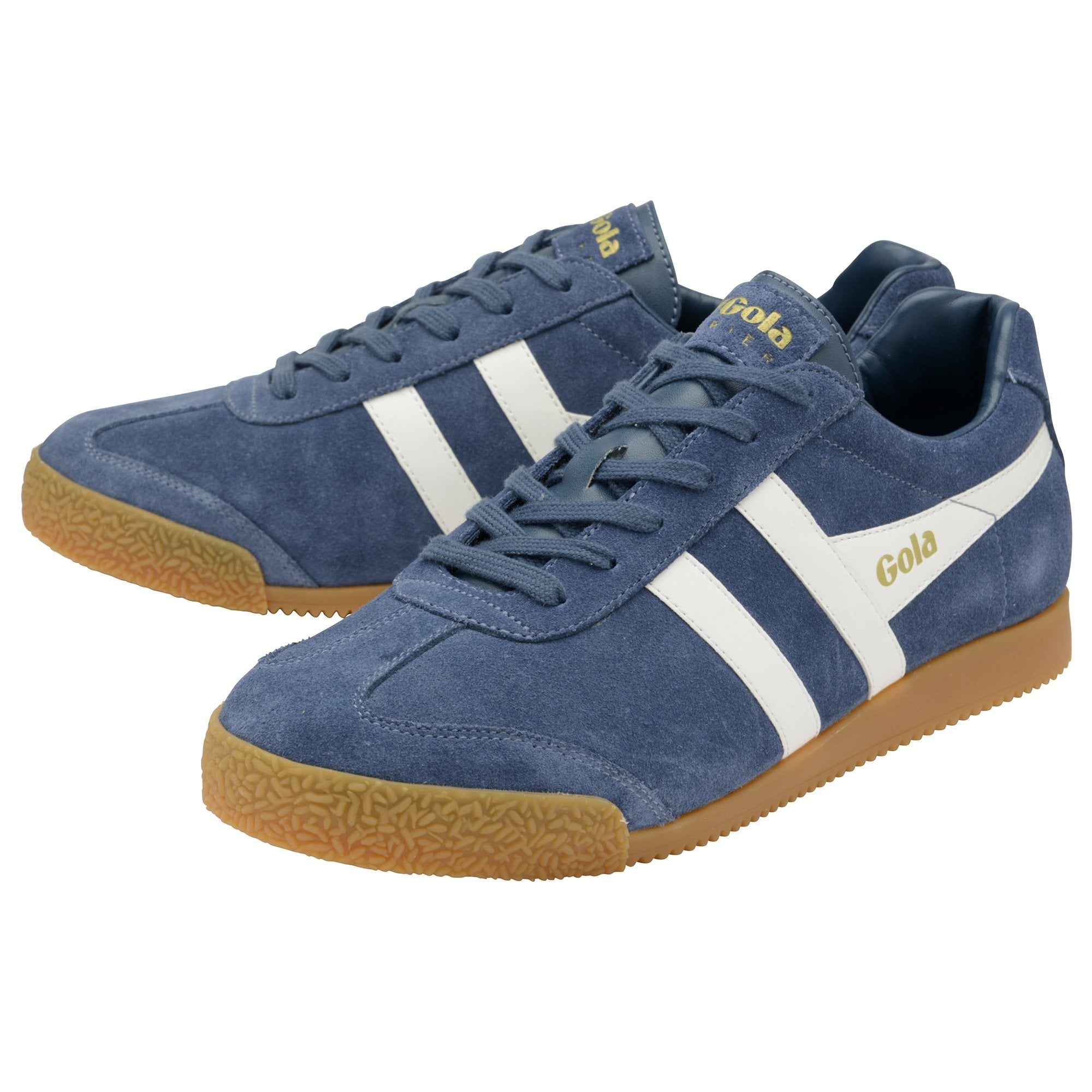 Gola Harrier Zapatillas Suede Baltic / White