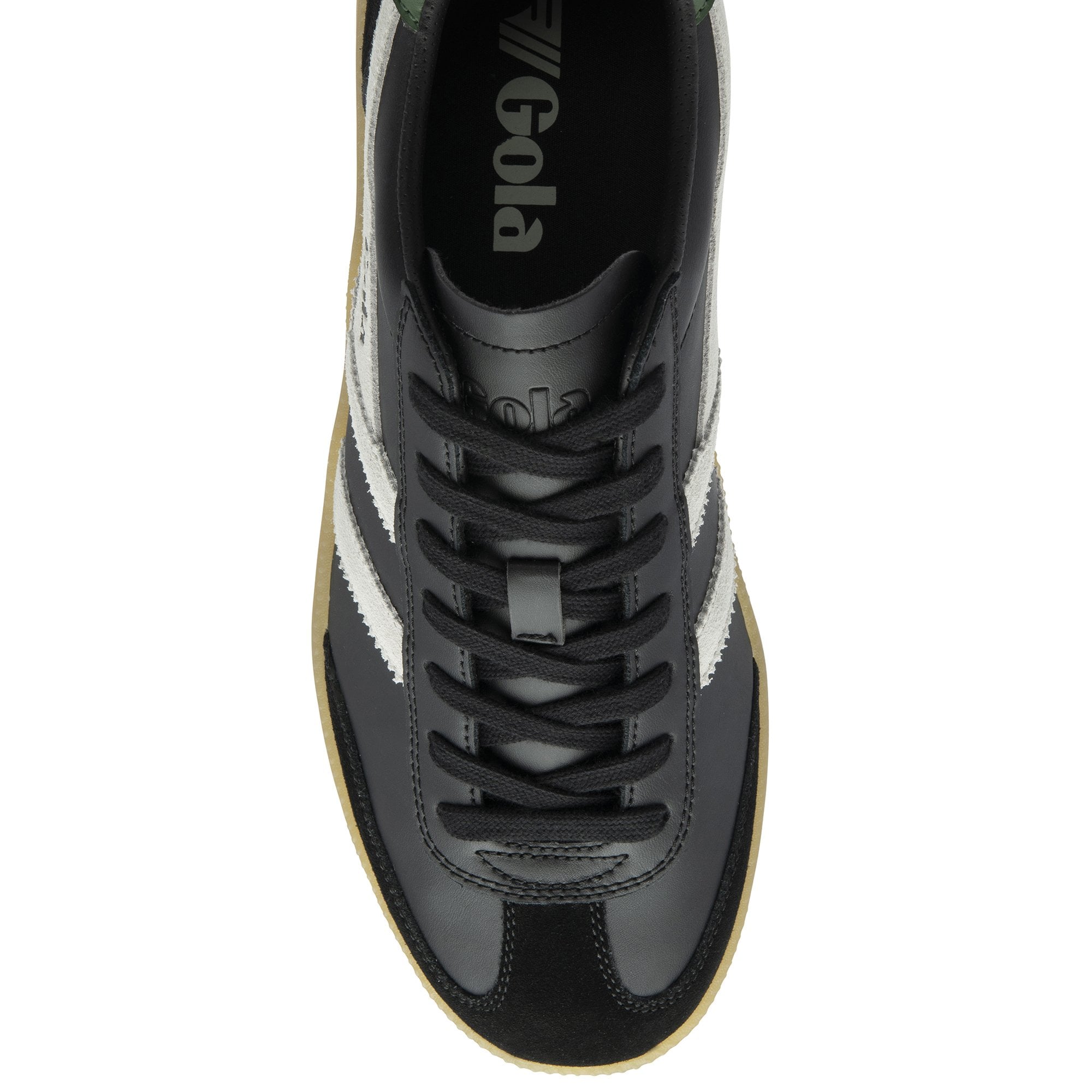 Gola Viper Zapatillas Leather Black / Off White / Evergreen / Gum