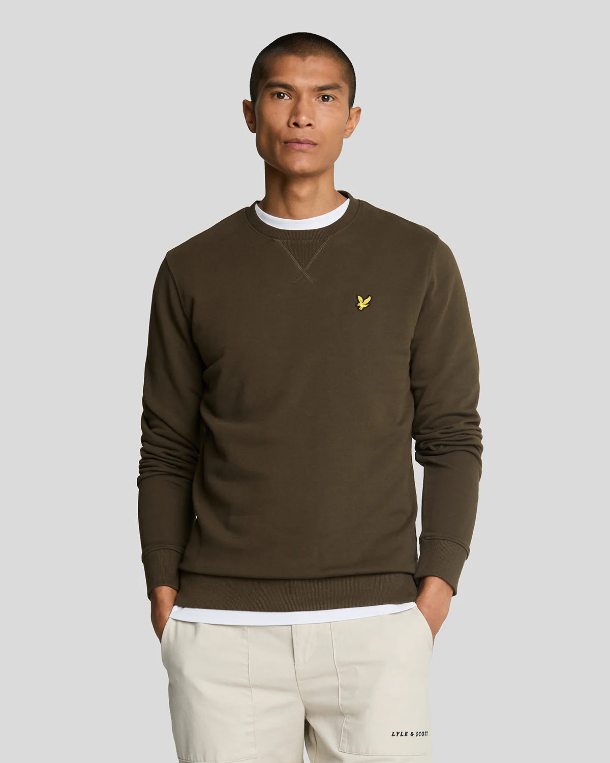 Lyle & Scott Sudadera Olive