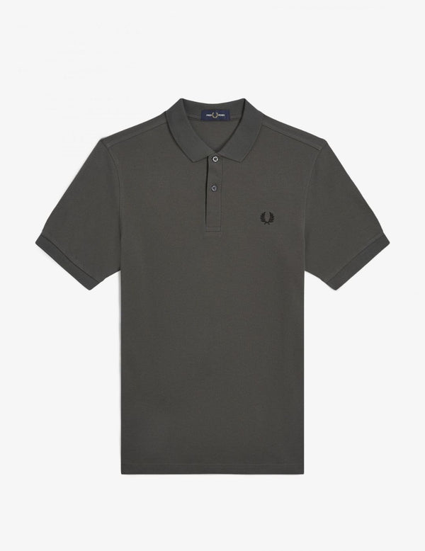 Fred Perry Polo Liso M6000 Verde Campo