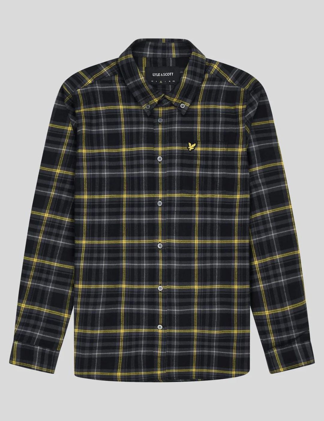 Lyle & Scott Camisa Franela Jet Black