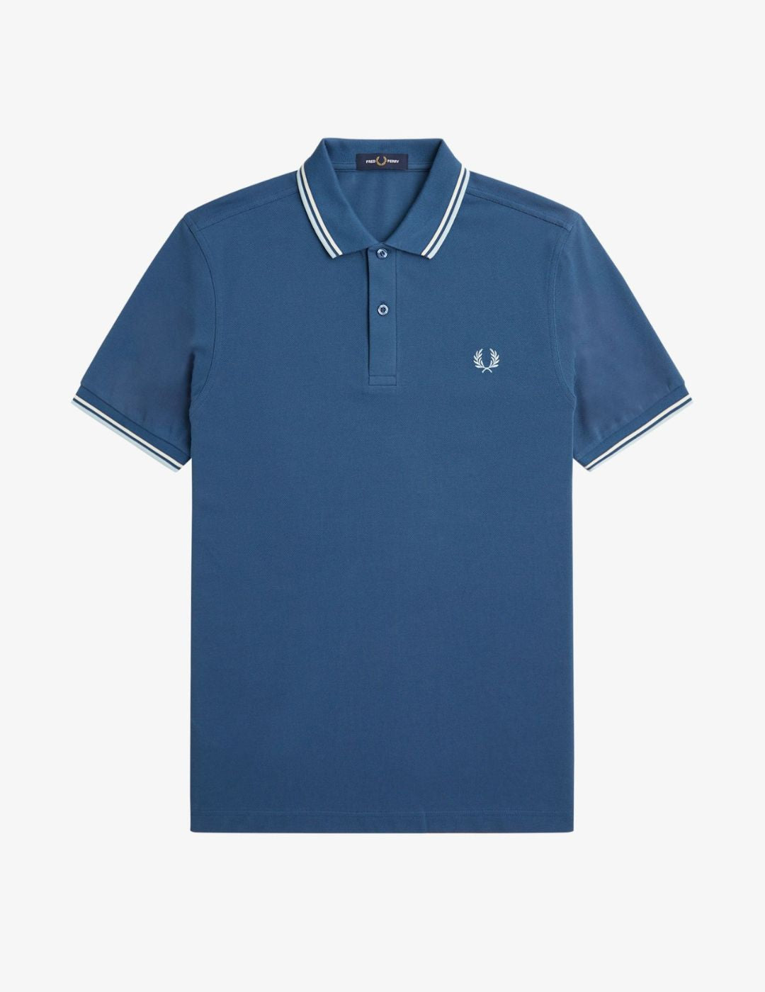 Fred Perry Polo M3600 Azul Medianoche / Crudo / Hielo Claro