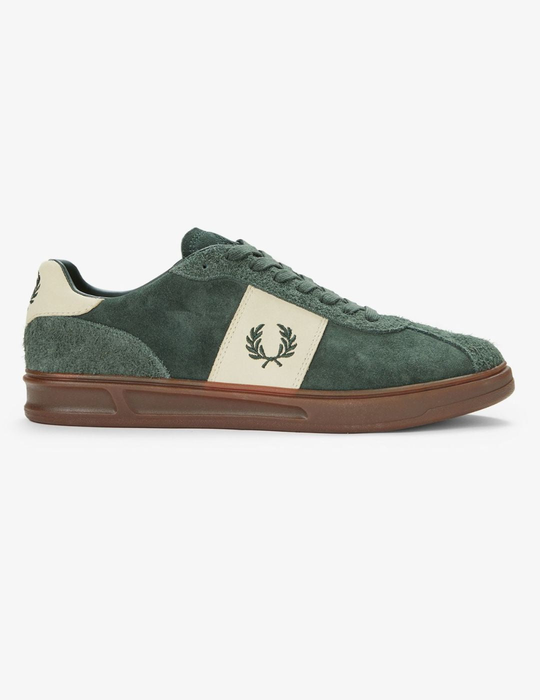 Fred Perry Zapatilla B4 Suede Court Green