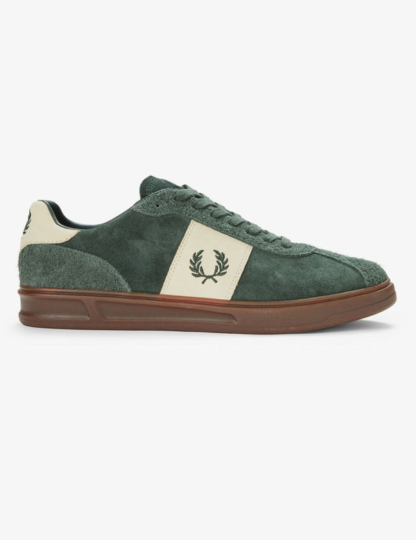 Fred Perry Zapatilla B4 Suede Court Green