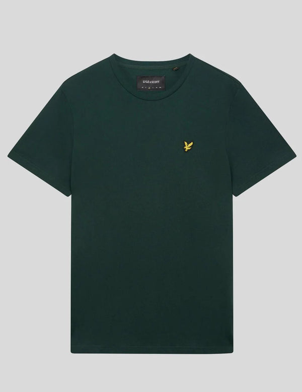 Lyle & Scott Camiseta Plain Verde Oscuro