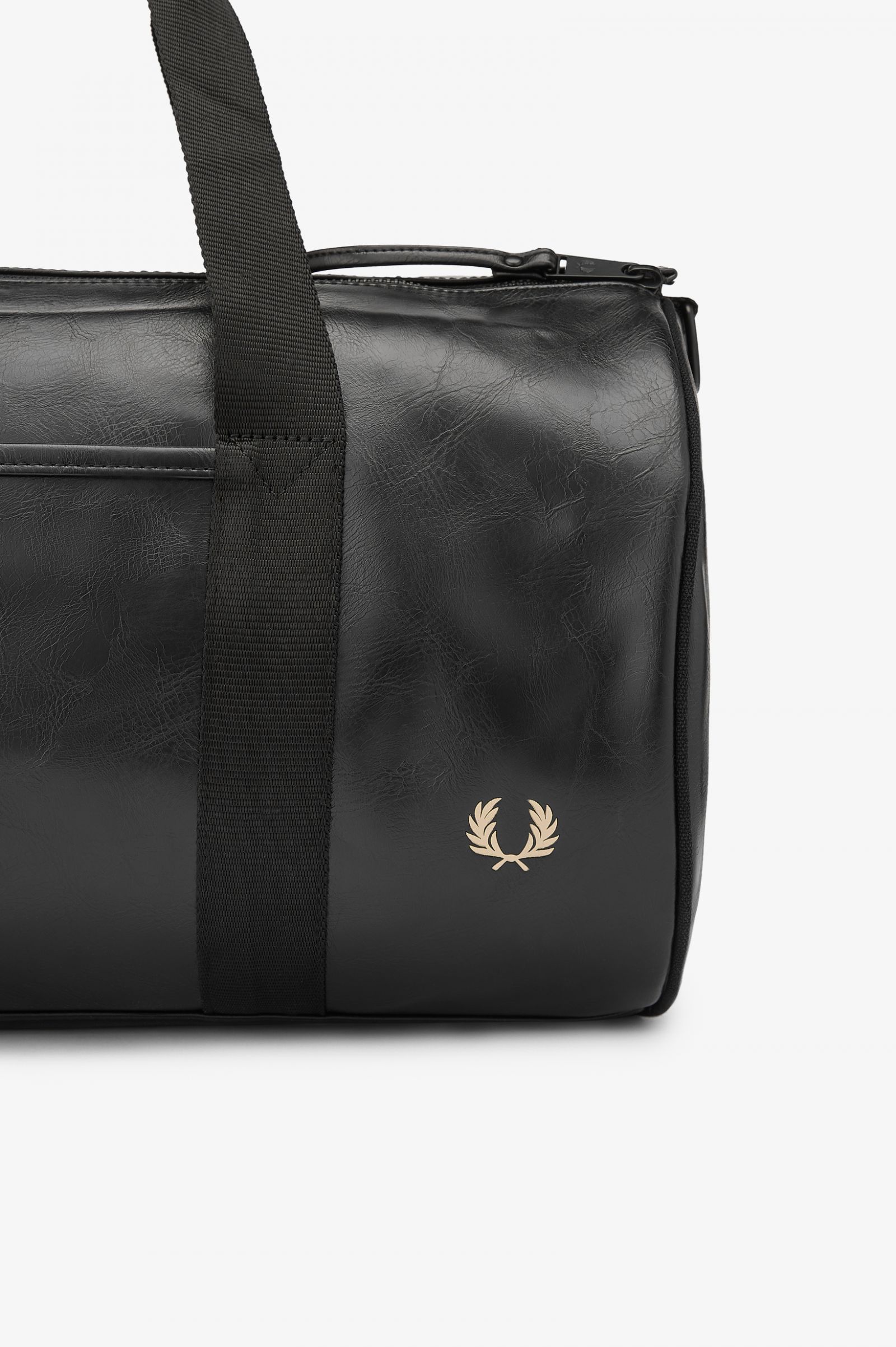 Fred Perry Bolso Cilíndrico Negro