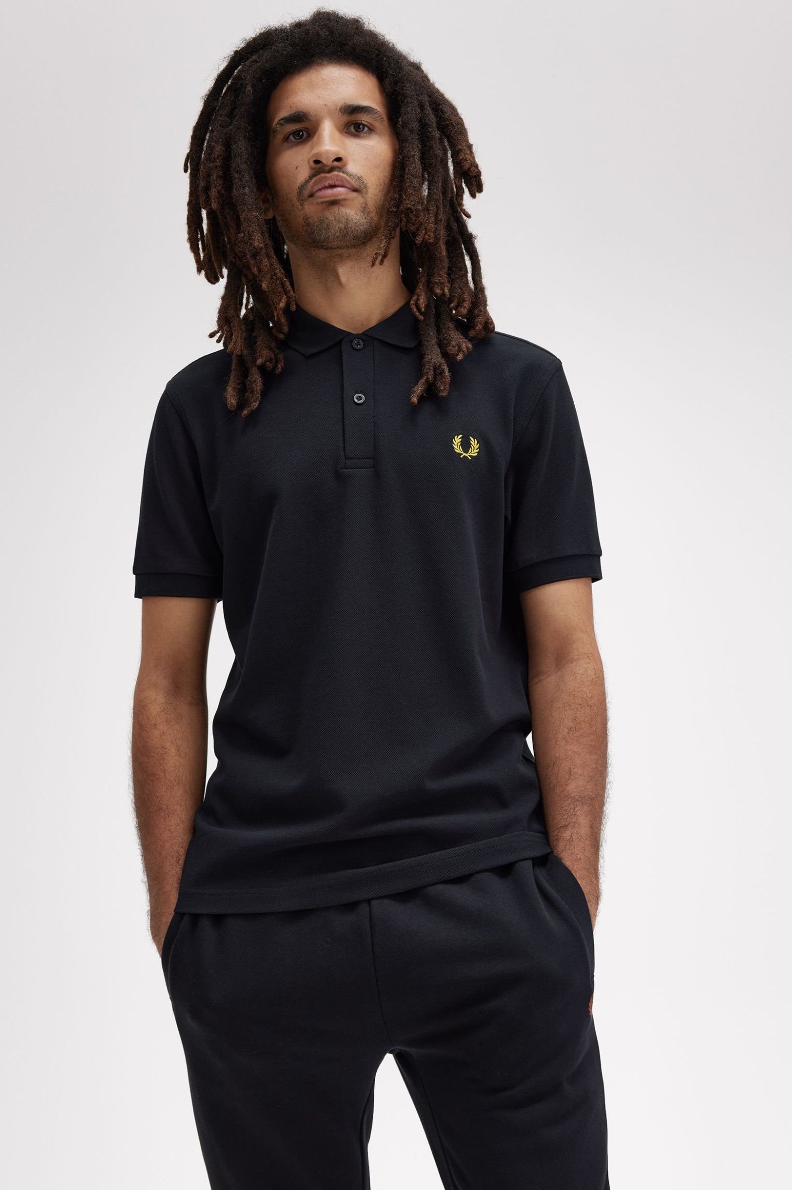 Fred Perry Polo M6000 Azul Marino / Miel