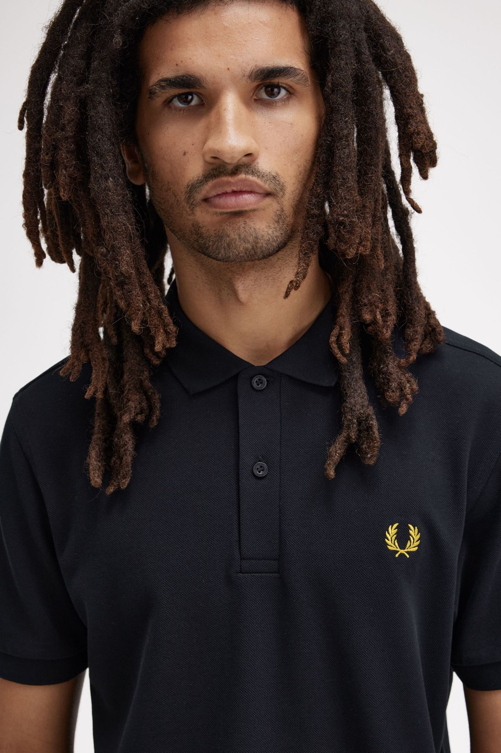 Fred Perry Polo M6000 Azul Marino / Miel