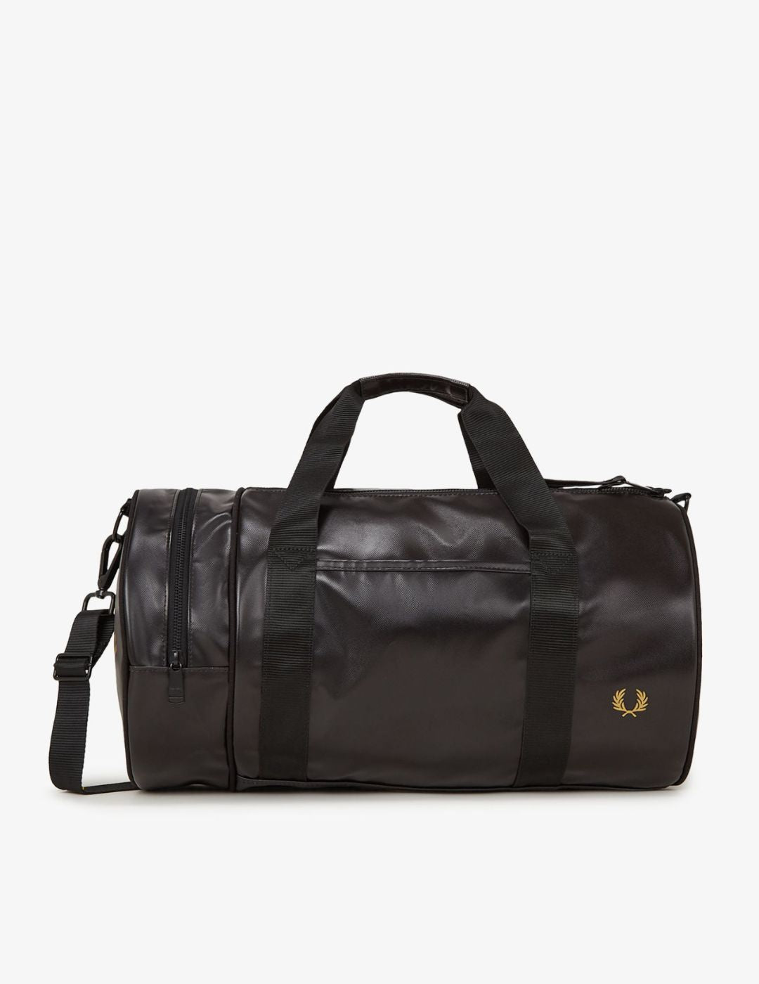 Fred Perry Bolsa De Deporte Negro / Dorado