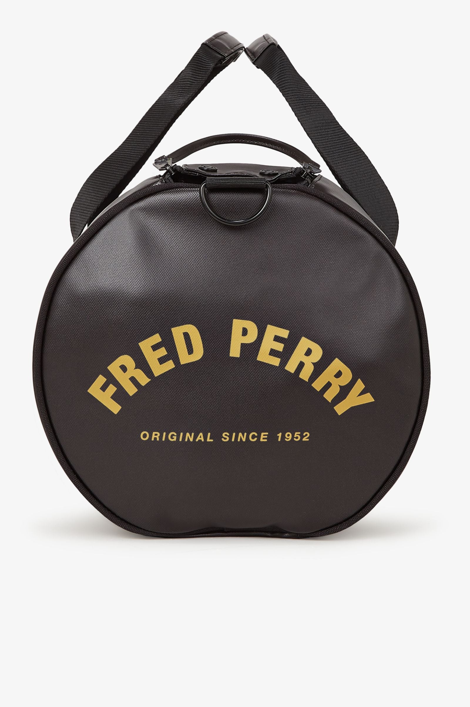 Fred Perry Bolsa De Deporte Negro / Dorado