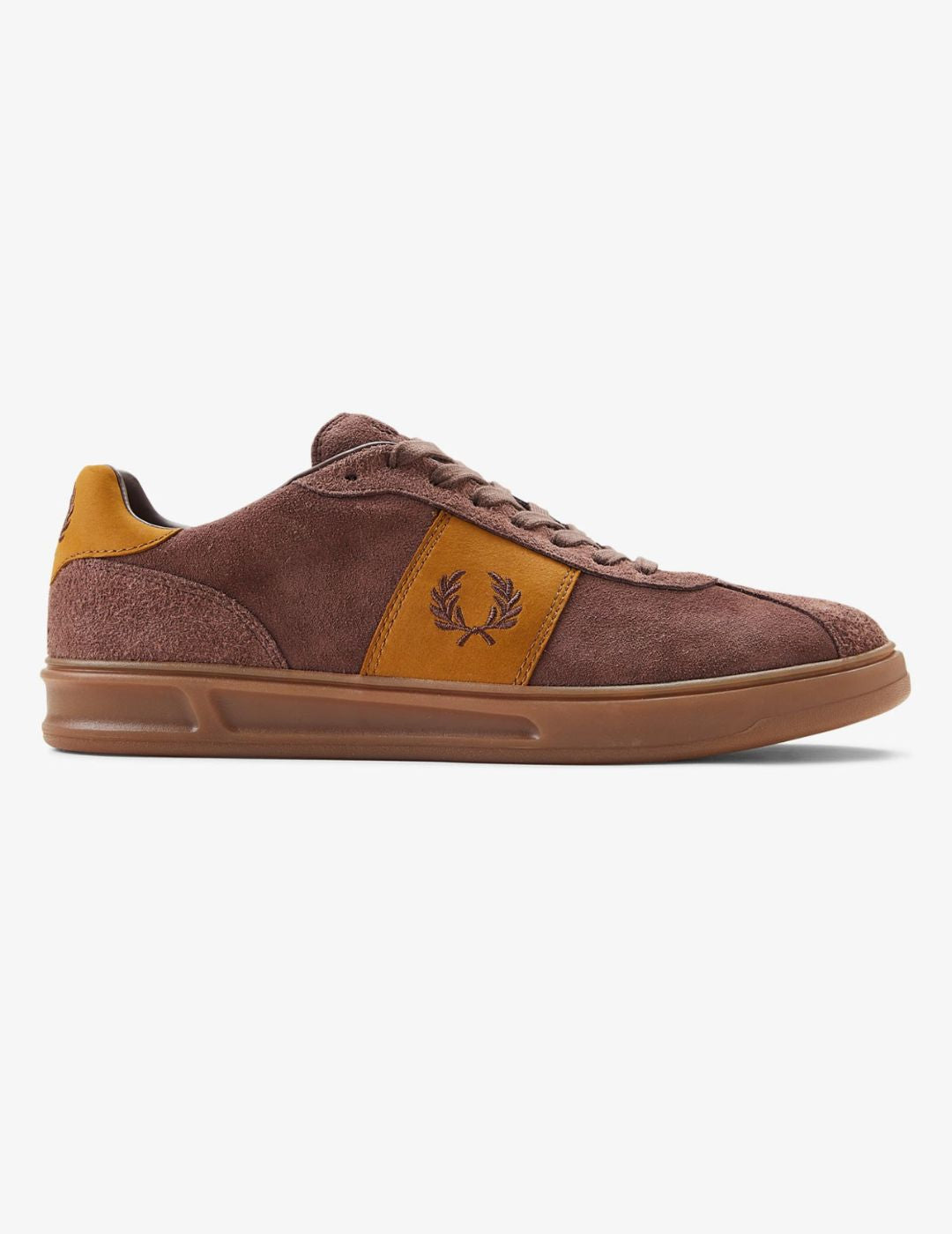 Fred Perry Zapatillas B4 Suede Ladrillo Carrington