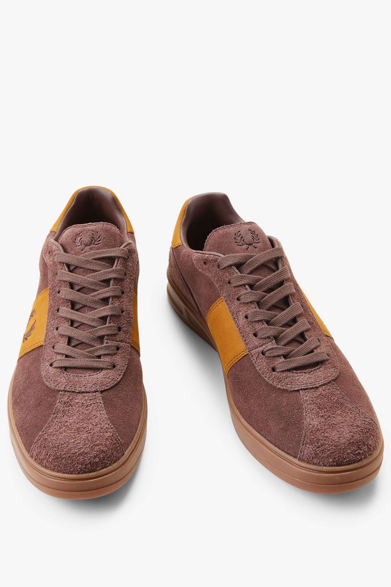 Fred Perry Zapatillas B4 Suede Ladrillo Carrington