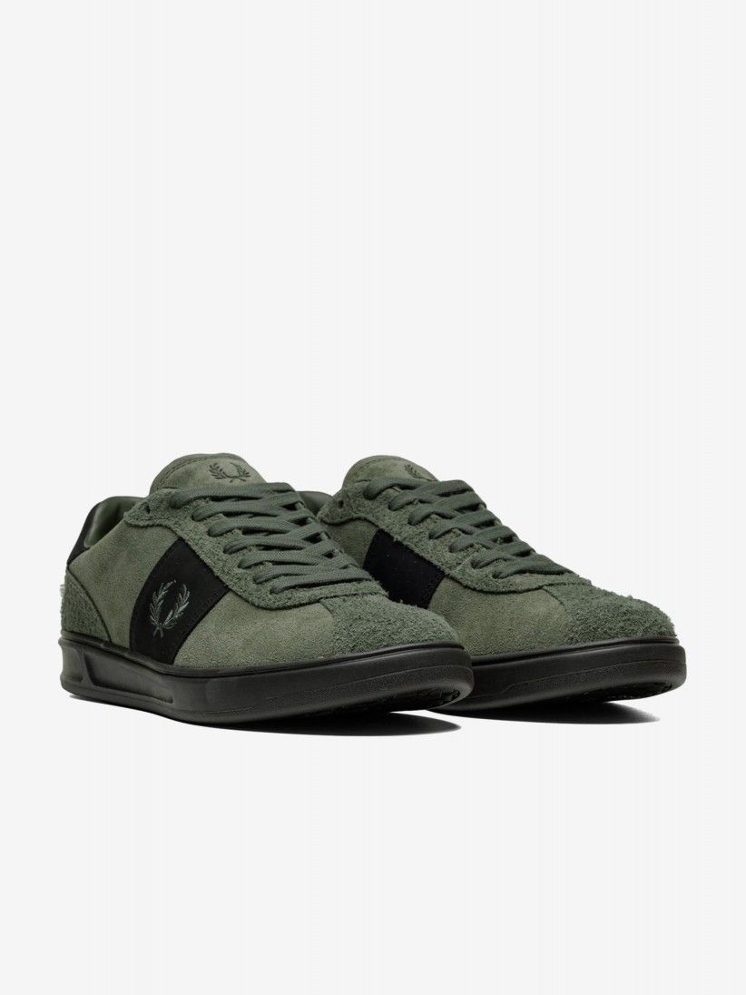 Fred Perry Zapatillas B4 Suede Laurel Wreath Green