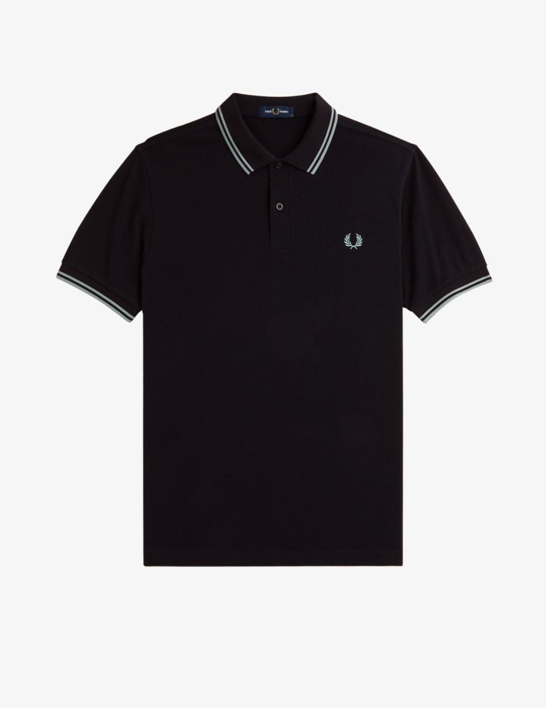 Fred Perry Polo M3600 Azul Marino / Azul Plata / Azul Plata