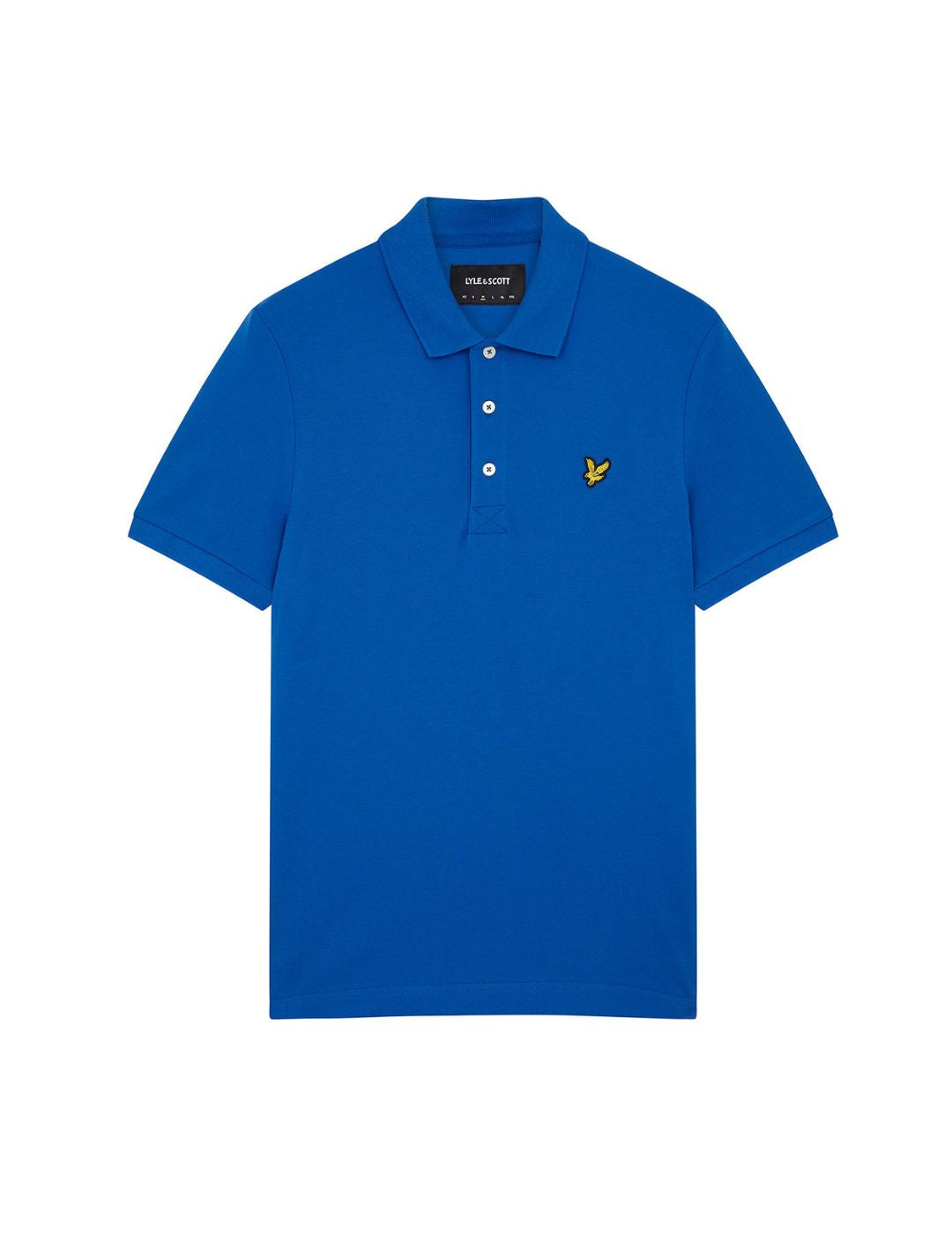 Lyle & Scott Polo Plain Bright Blue