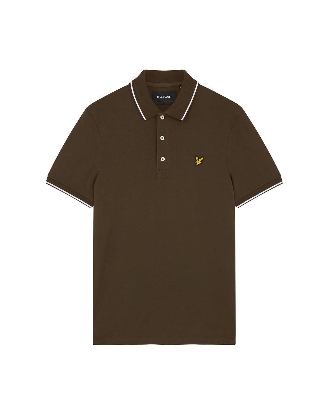 Lyle & Scott Polo Tipped Olive