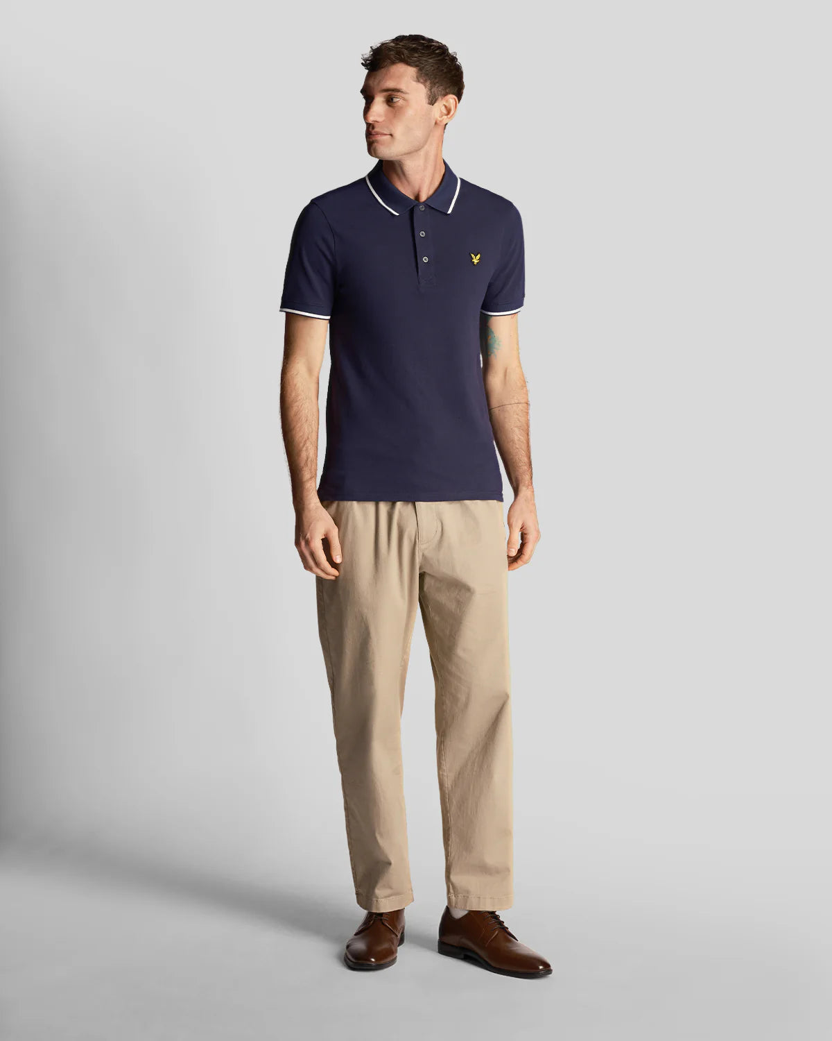 Lyle & Scott Polo Tipped Navy