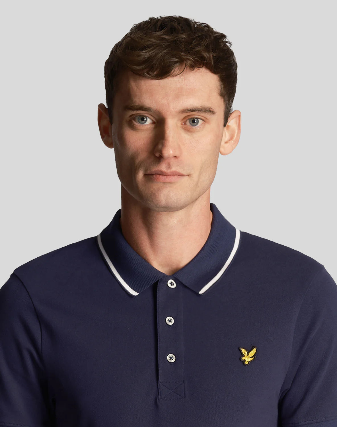 Lyle & Scott Polo Tipped Navy