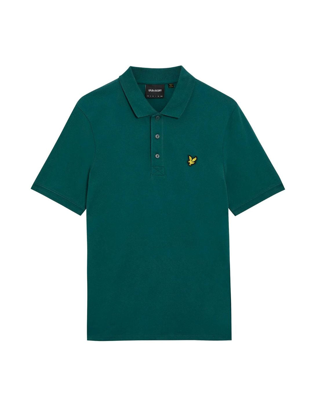 Lyle & Scott Polo Plain Malachite Green