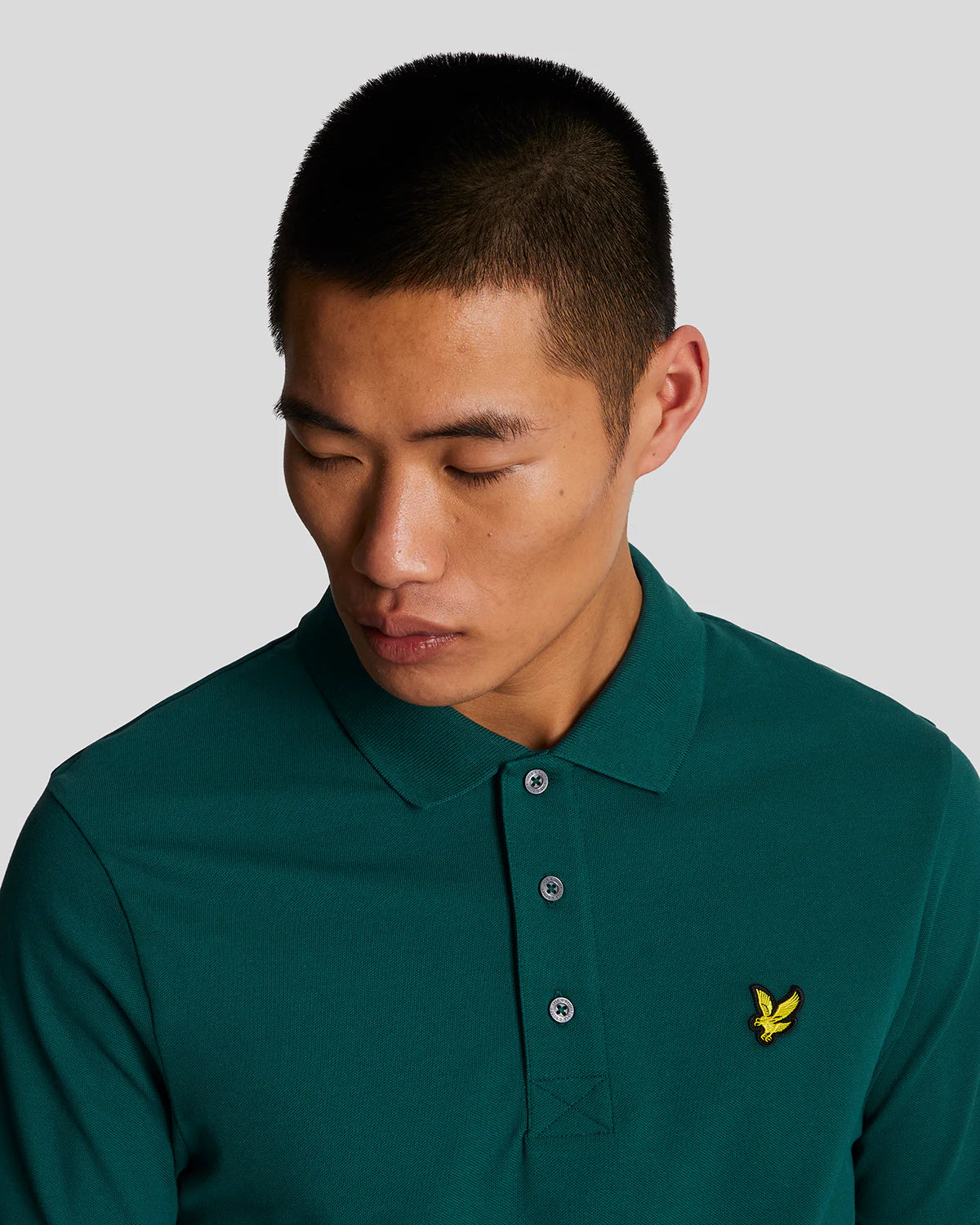 Lyle & Scott Polo Plain Malachite Green