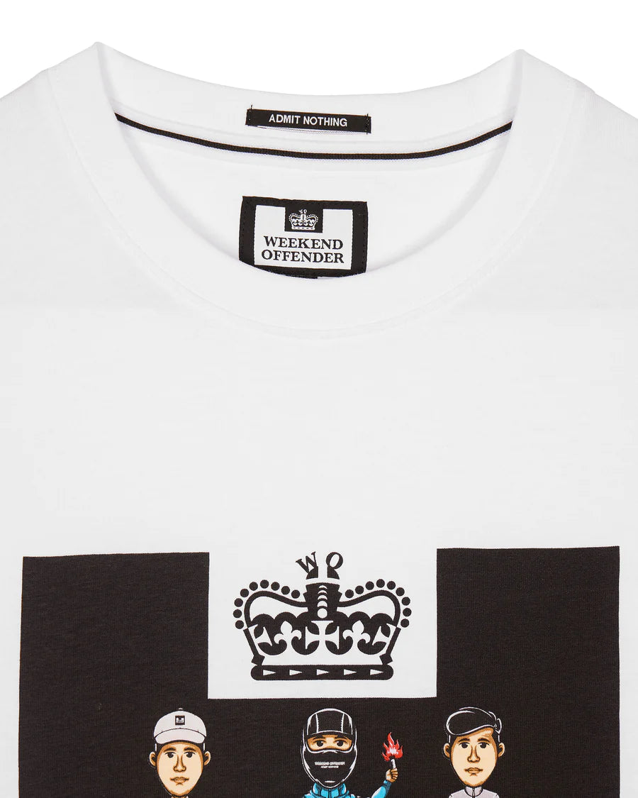 Weekend Offender Camiseta Seventy Two Blanca