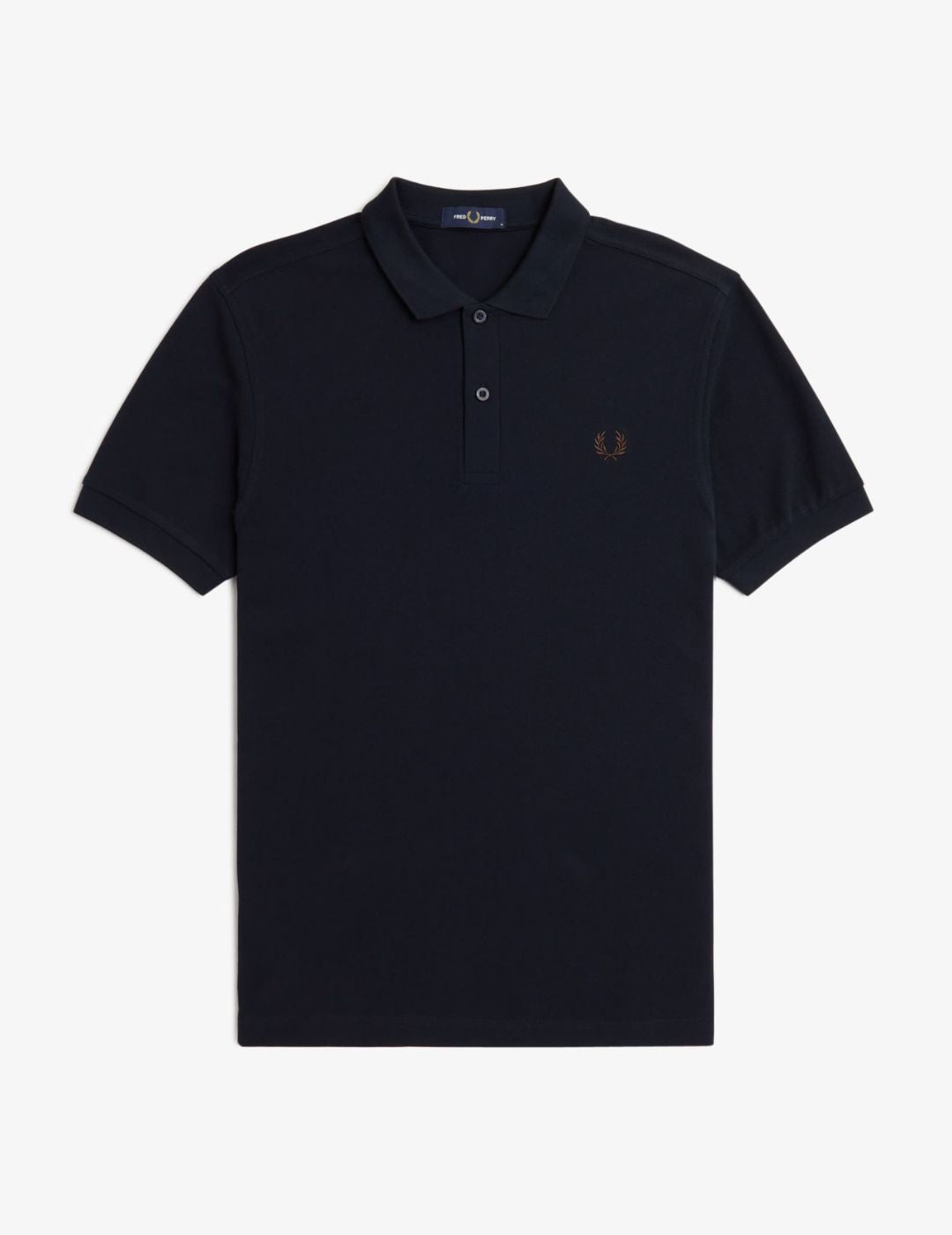 Fred Perry Polo M6000 Azul Marino / Ladrillo Carrington Road