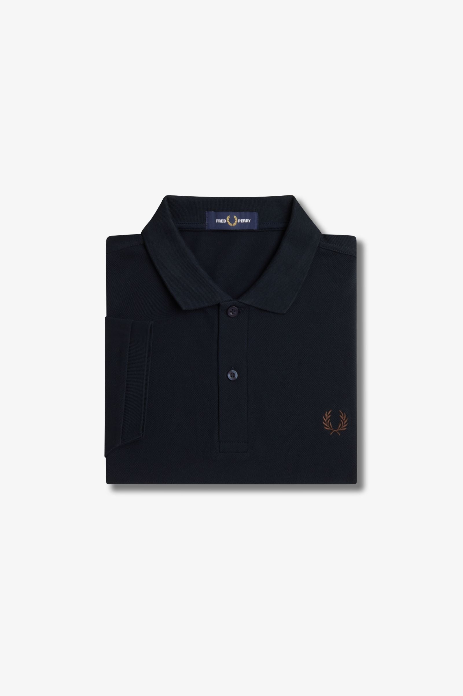 Fred Perry Polo M6000 Azul Marino / Ladrillo Carrington Road