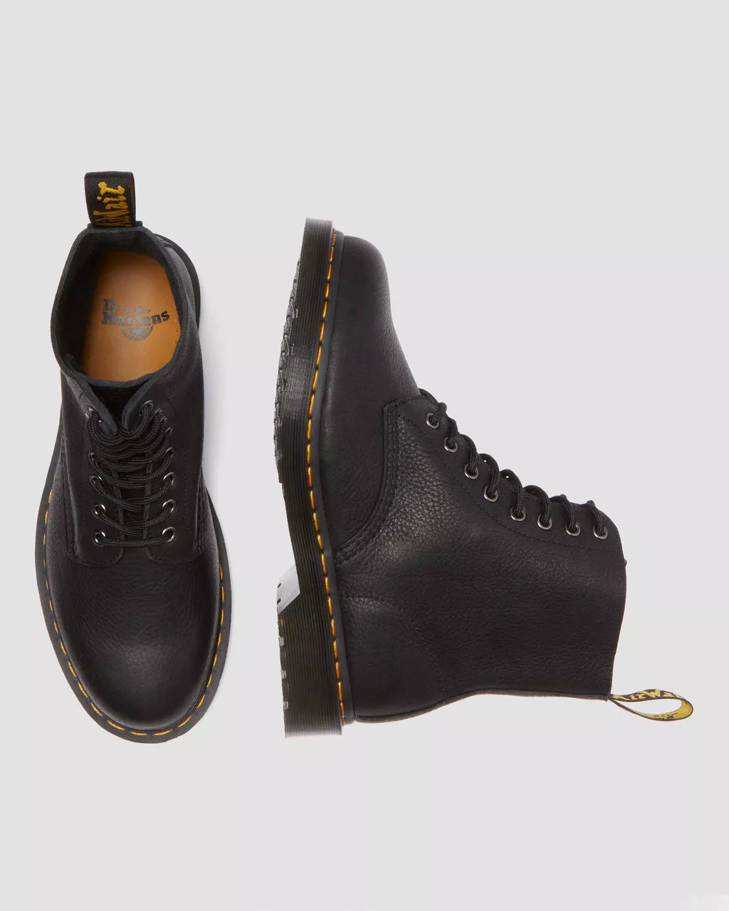 Dr. Martens Botas 1460 Pascal Piel Ambassador Negro