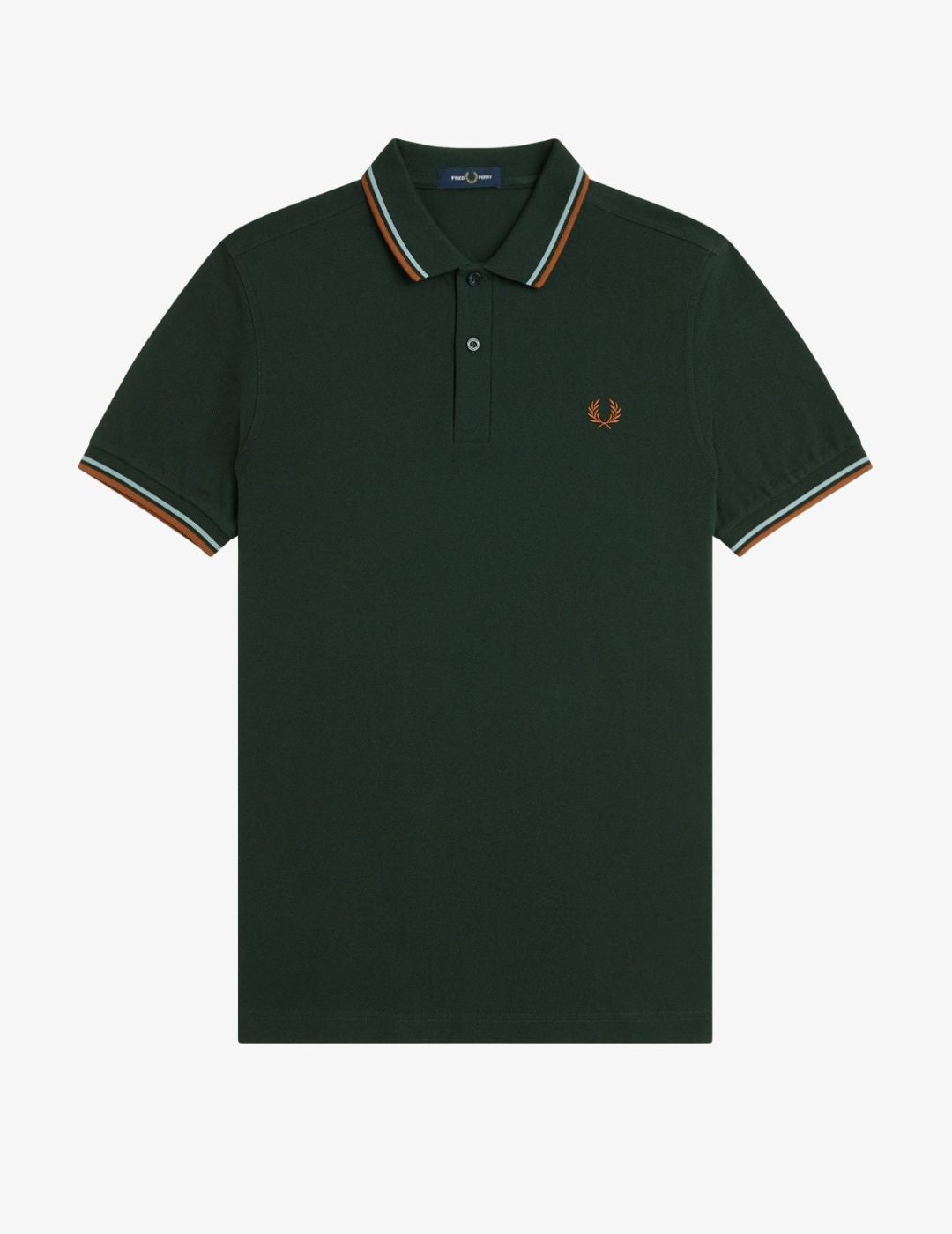 Fred Perry Polo M3600 Night Green / Silver Blue / Marmalade