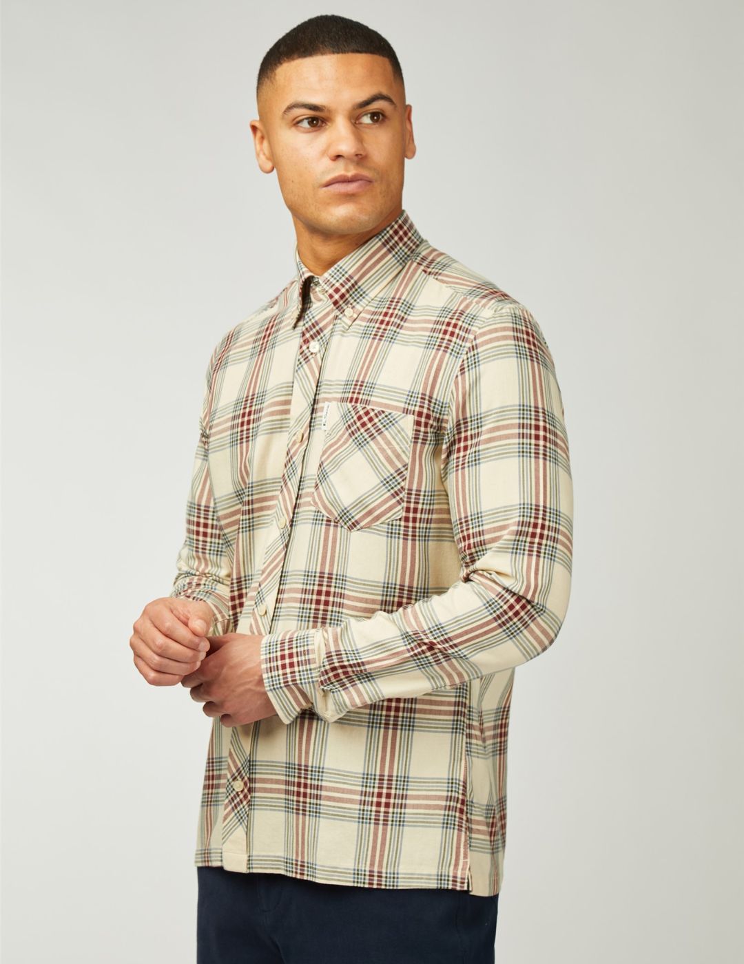 Ben Sherman Camisa Grid Check