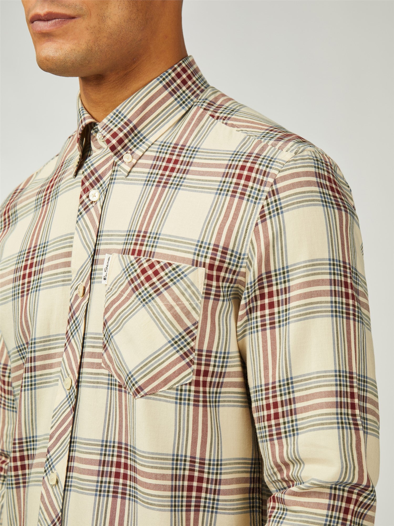 Ben Sherman Camisa Grid Check