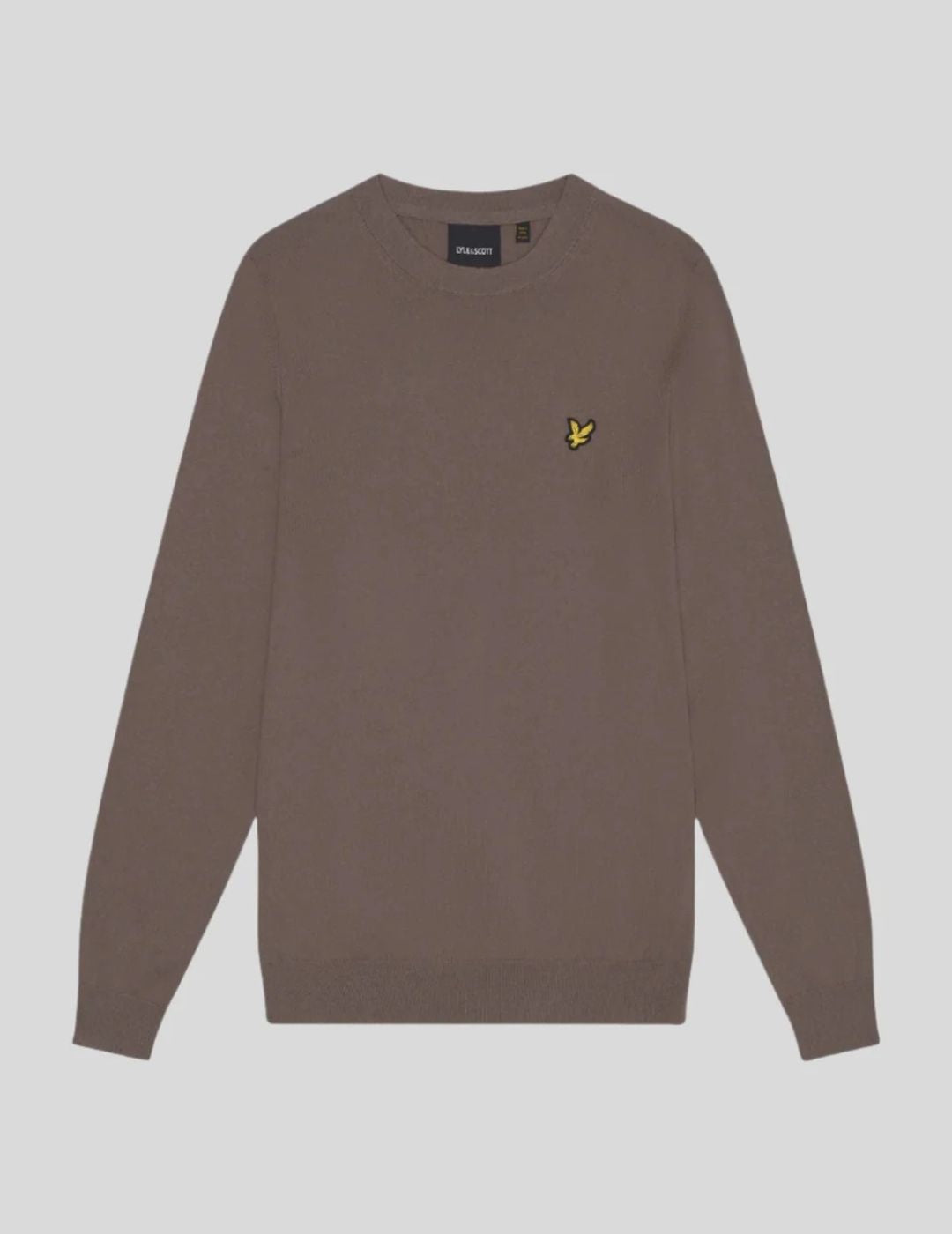 Lyle & Scott Jersey Algodón Merino Heritage Taupe