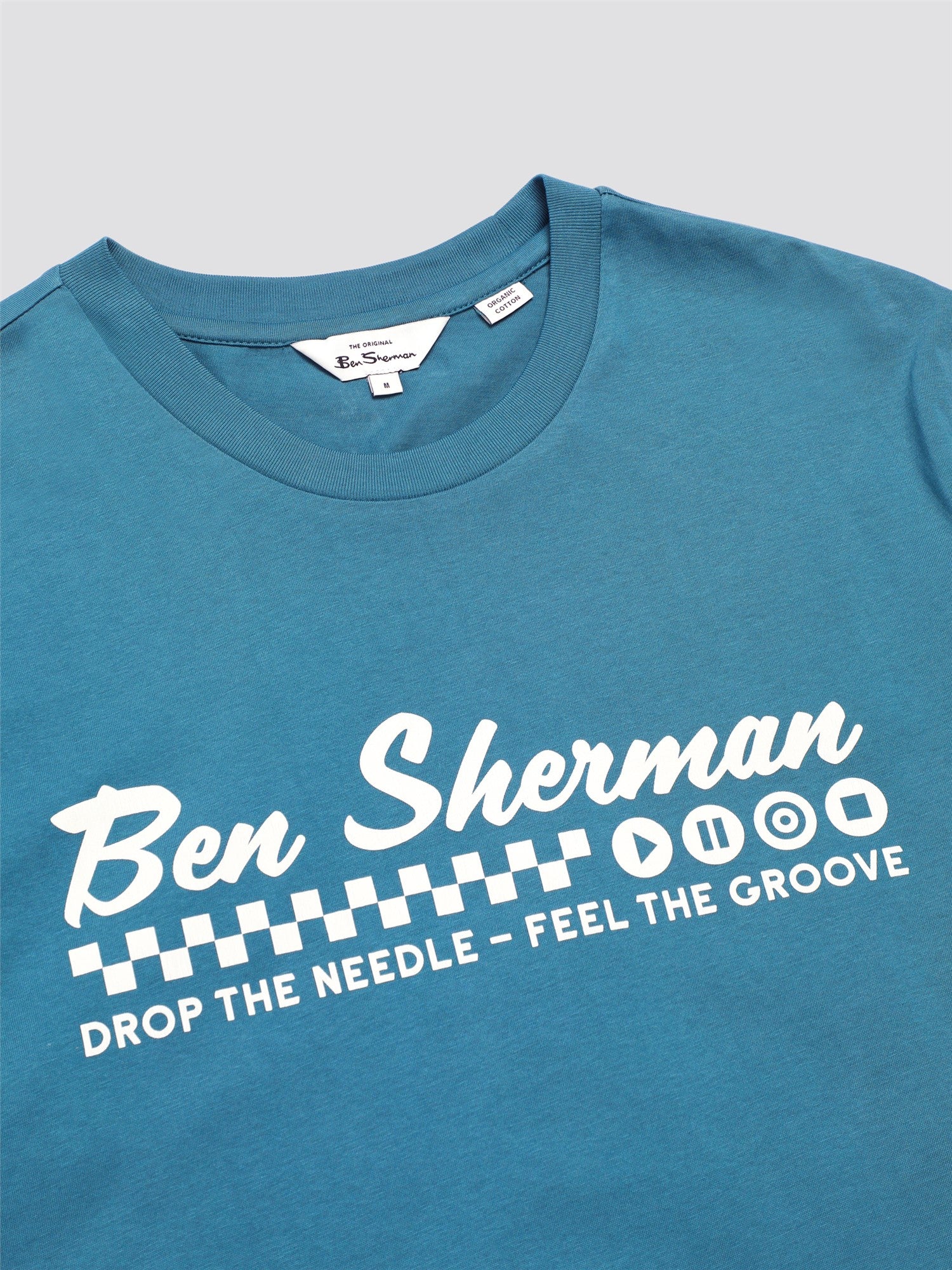 Ben Sherman Camiseta Feel The Grove Teal