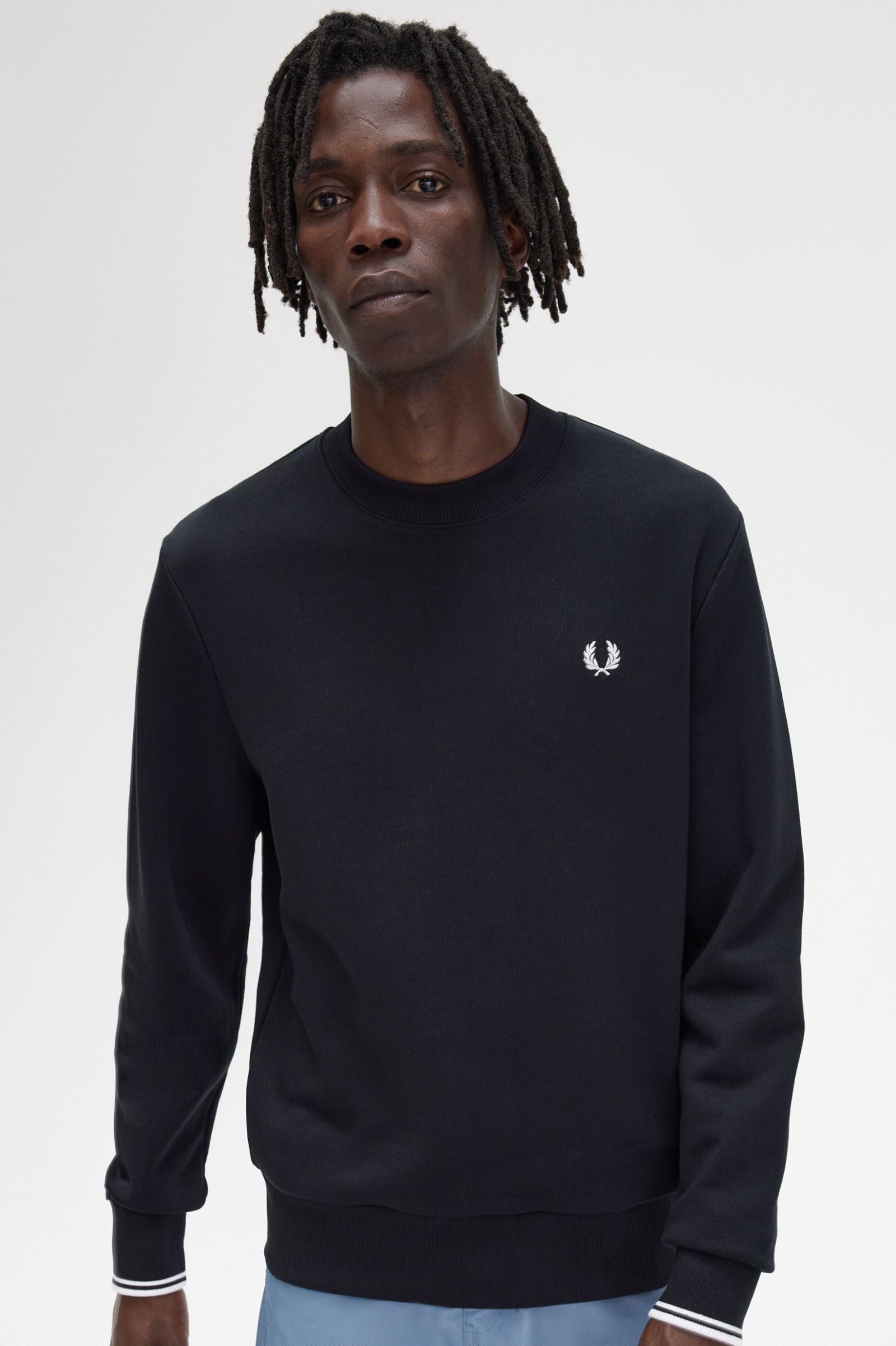 Fred Perry Sudadera Negra