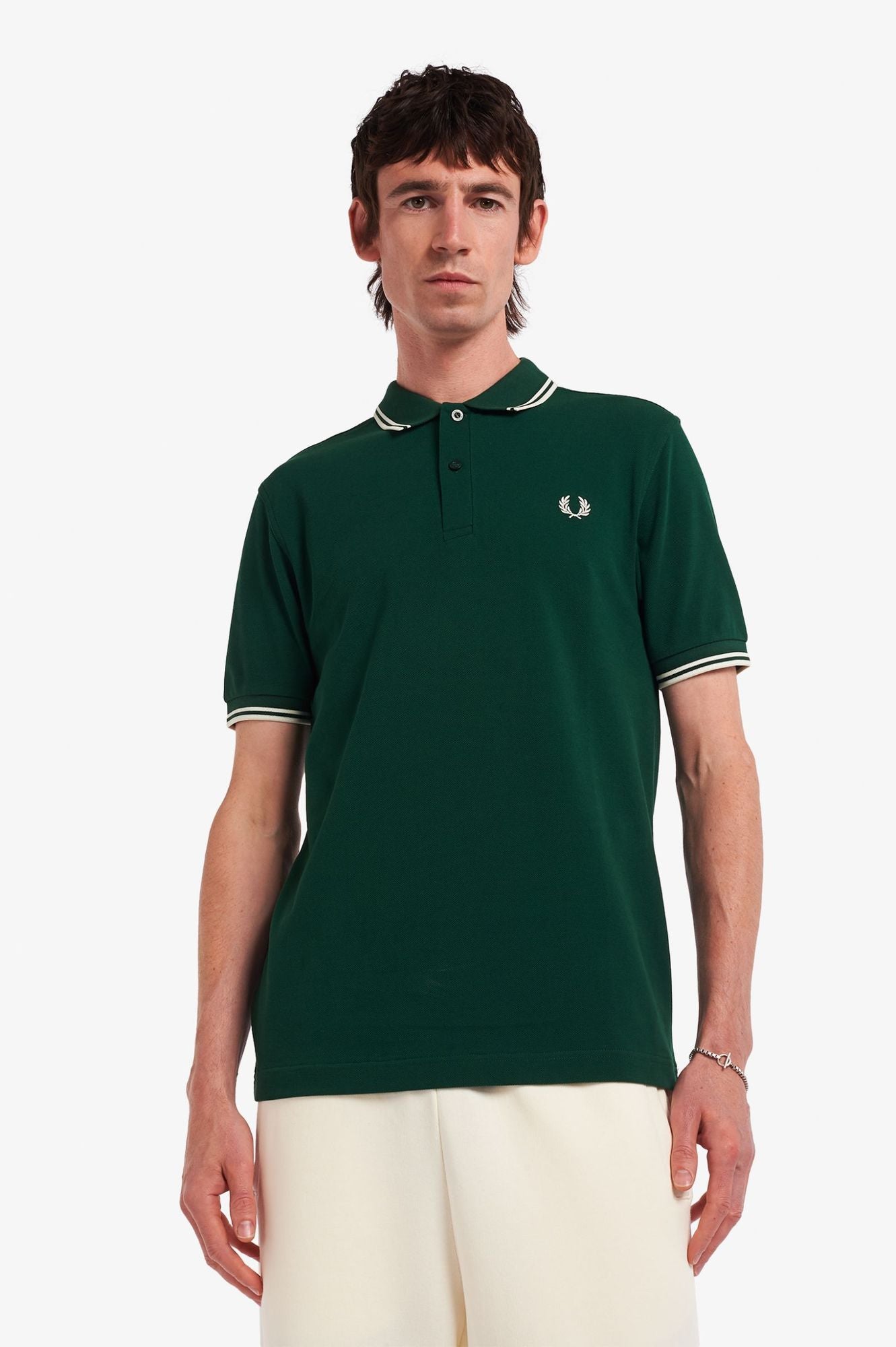 Fred Perry Polo Ribete Doble