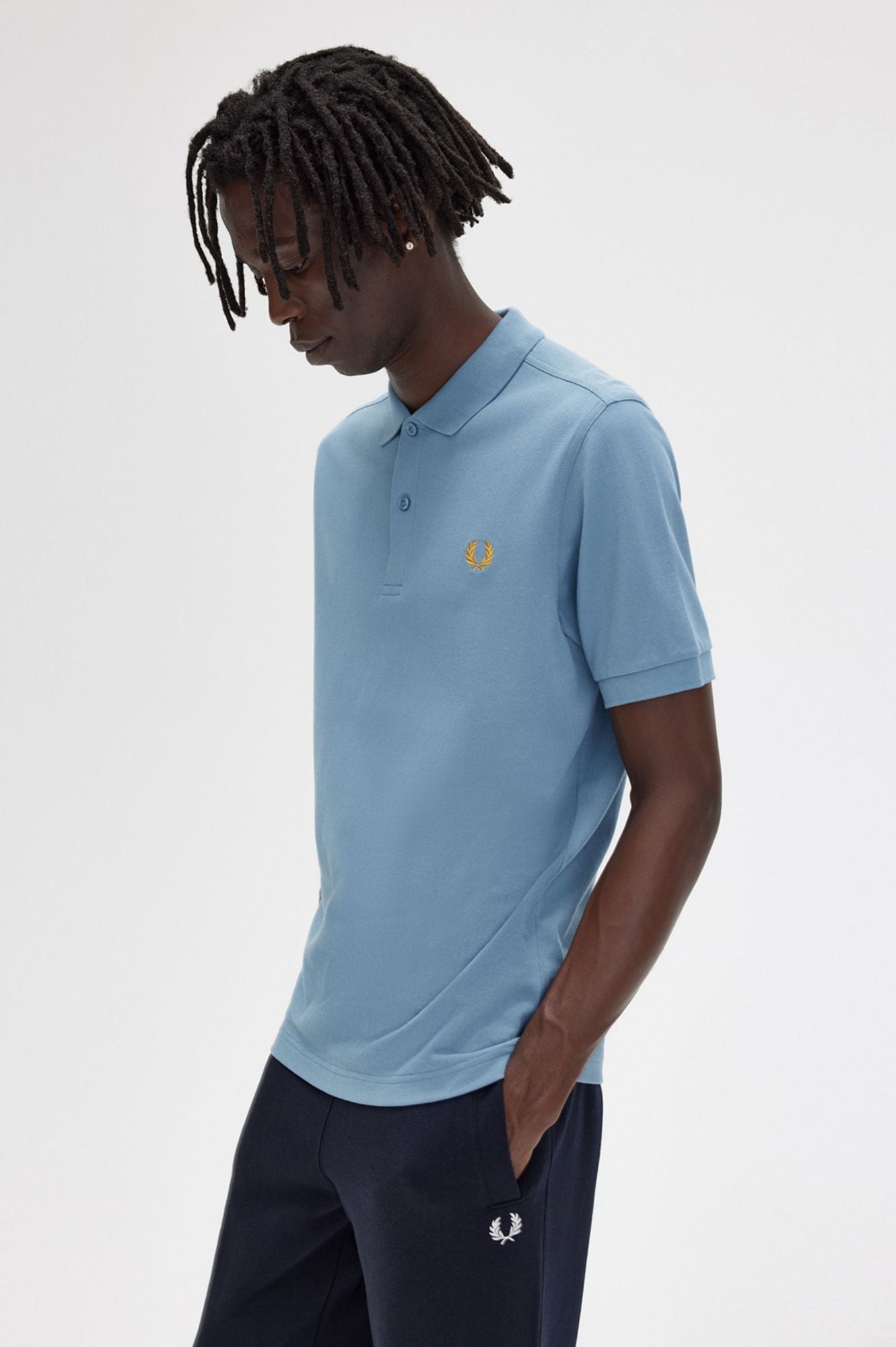 Fred Perry Polo M6000 Liso Ash Blue