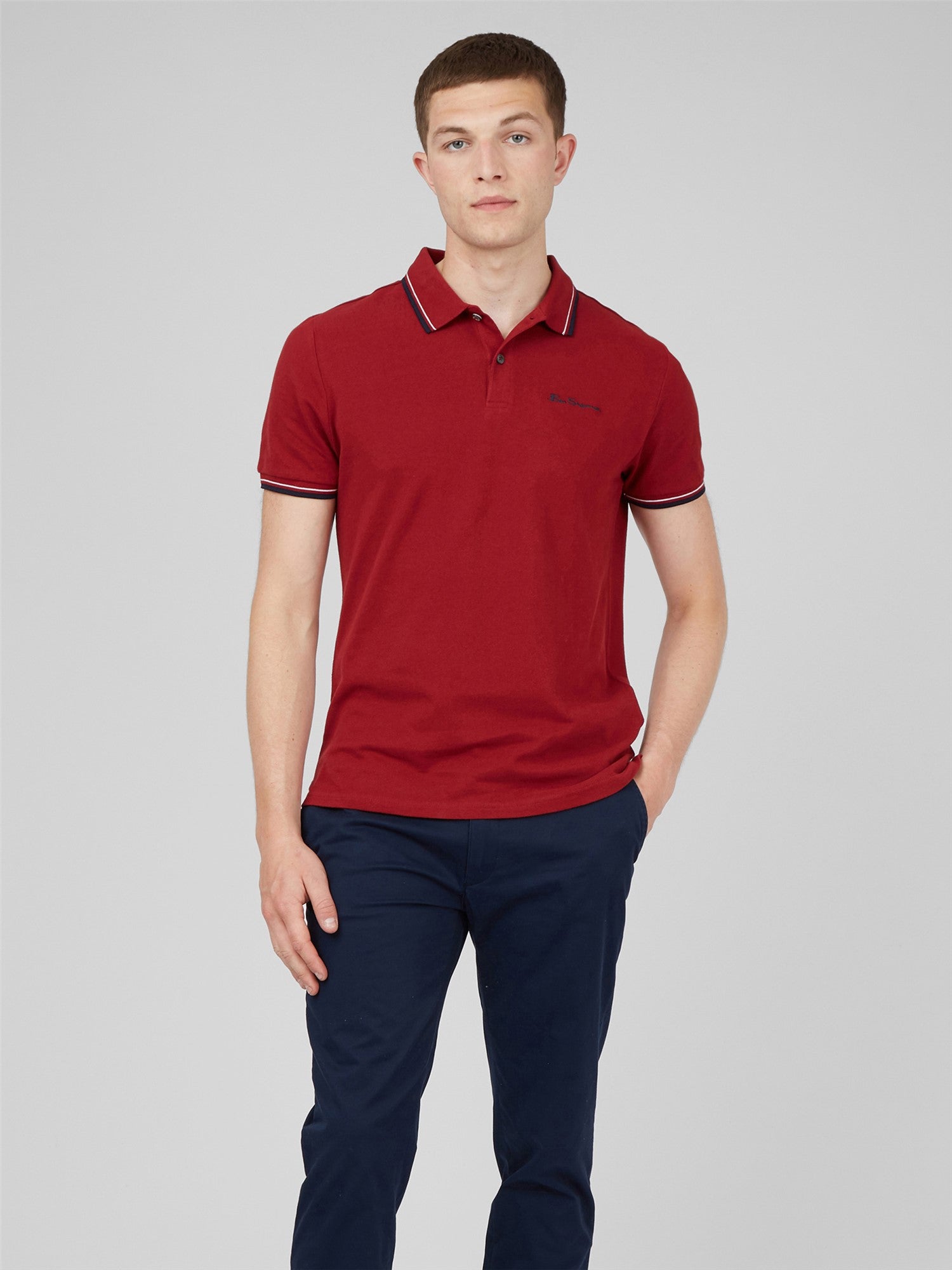 Ben Sherman Polo Signature Red