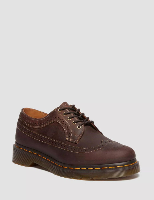 Dr. Martens Zapato 3989 Piel Crazy Horse Dark Brown