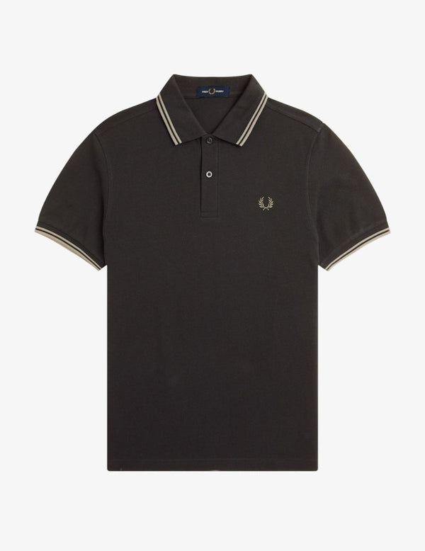 Fred Perry Polo M3600 Anchor Grey / Oatmeal / Oatmeal