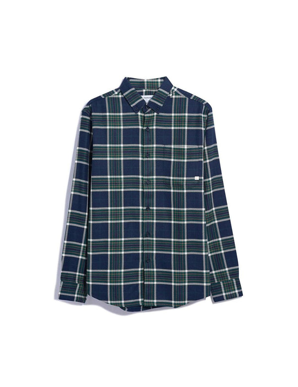 Farah Camisa Marcelo Check True Navy
