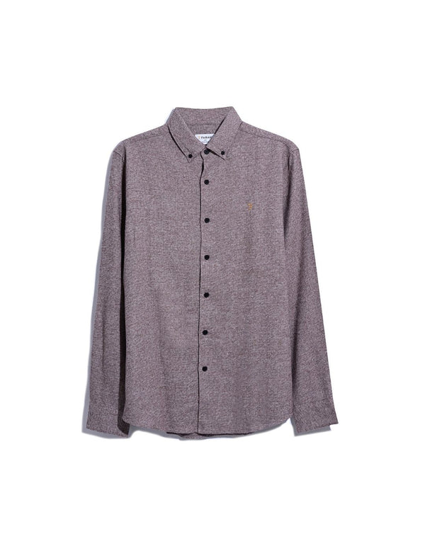 Farah Camisa Colver Burgundy
