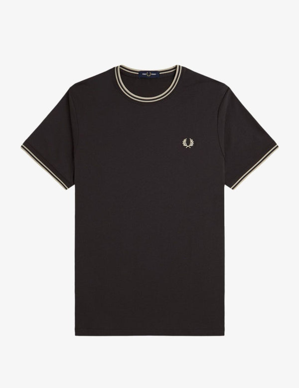 Fred Perry Camiseta M1588 Gris Ancla / Avena
