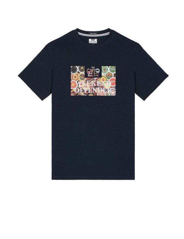 Weekend Offender Camiseta Caps Azul Marino