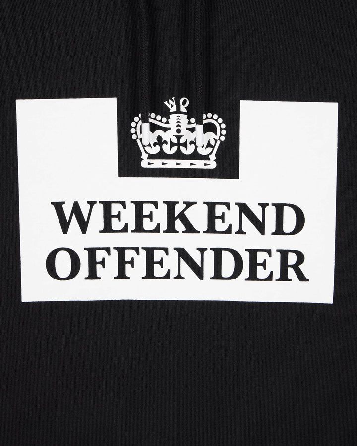 Weekend Offender Sudadera HM SERVICE CLASSIC HOOD BLACK