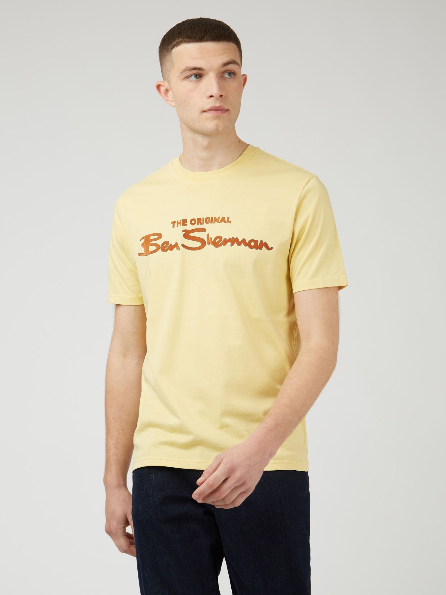 Ben Sherman Camiseta Signature Logo Lemon